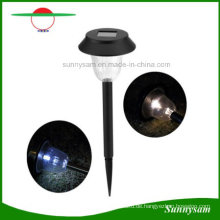 Garten-Edelstahl-Solar-Rasen-Lampe LED-Pilz-Solargarten-Rasen-Licht